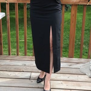 Express Front Slit Maxi Skirt